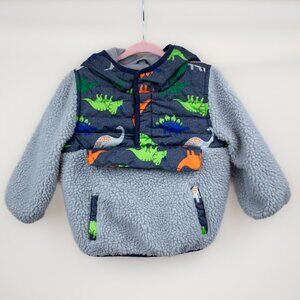 1 Madison - Fuzzy Dinosaur Jacket